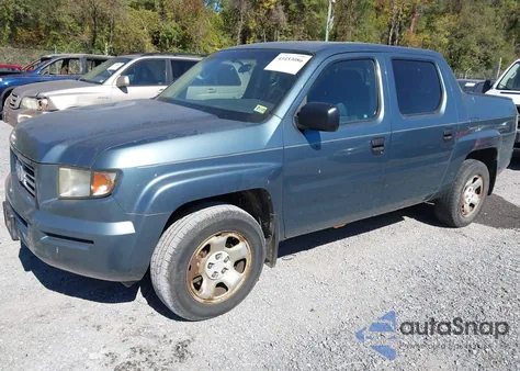 2007 Honda Ridgeline Rt from USA, damaged, VIN 2HJYK16277H547716